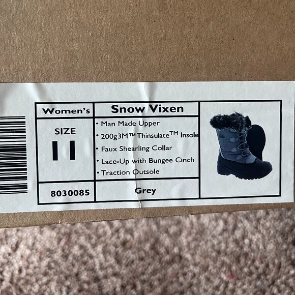 JBU by Jambu Snow Vixen Grey Boots - Picture 2 of 3